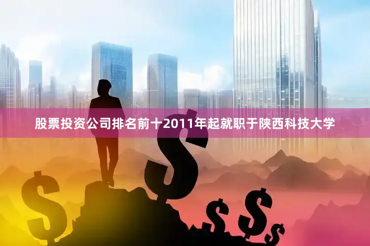 股票投资公司排名前十2011年起就职于陕西科技大学