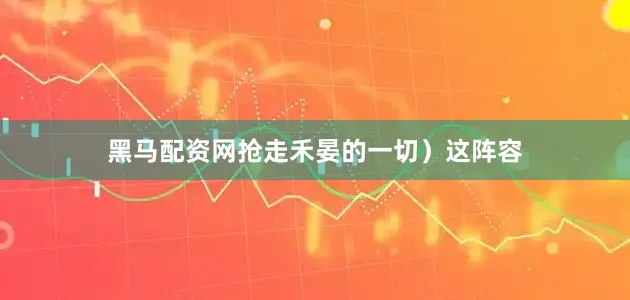 黑马配资网抢走禾晏的一切）这阵容